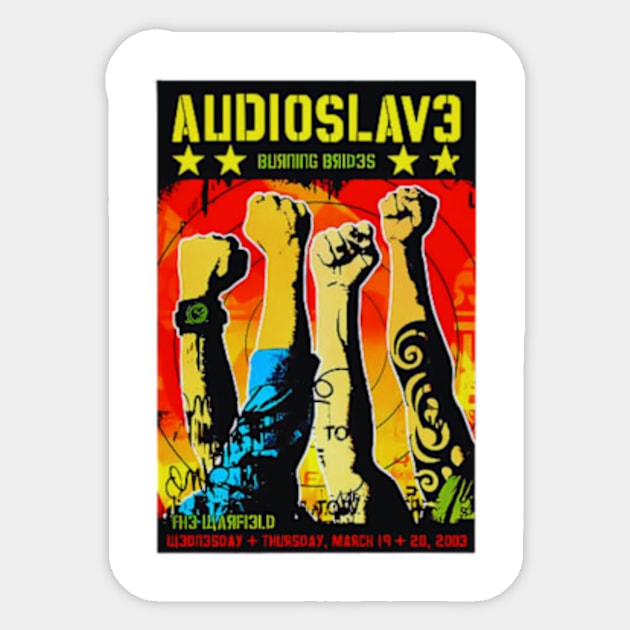 Audioslave tang 10 Sticker by endamoXXM